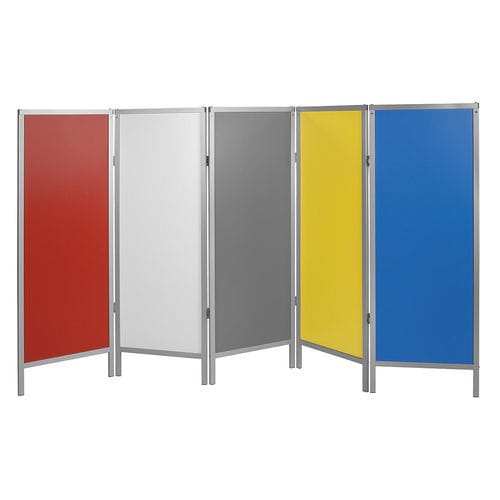 Paravento medicale mobile - PV-3005 - AGA Sanitätsartikel - pieghevole / 5 pannelli / regolabile