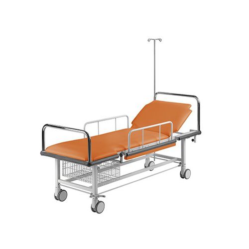 Barella con carrello da trasporto - PTL-1070/LRZ - AGA Sanitätsartikel - per convalescenza / manuale / 2 sezioni