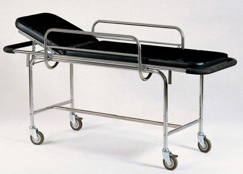Barella con carrello da trasporto - Agencinox - manuale / a 2 sezioni / radiotrasparente