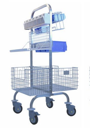 Carrello di sterilizzazione - Agencinox - medico / per uso generale / di trasporto