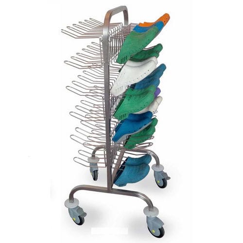 Carrello portascarpe - Agencinox - di stoccaggio / in acciaio inossidabile