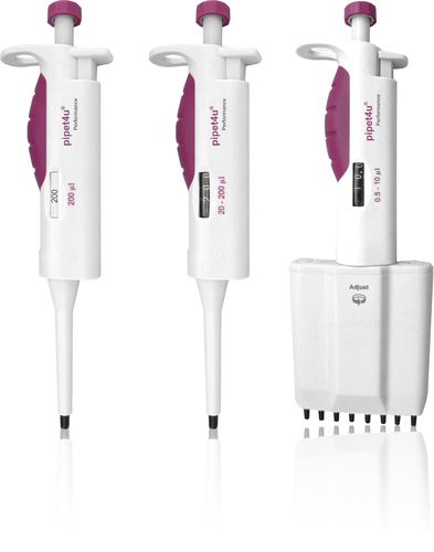 Micropipetta meccanica - pipet4u® Performance - AHN Biotechnologie   - multicanale / autoclavabile