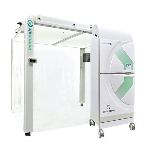 Sala di isolamento per il settore medico - IMMUNAIR&reg; - airinspace - per isolamento delle infezioni trasmesse per via area / per rischi infettivi / plug & play