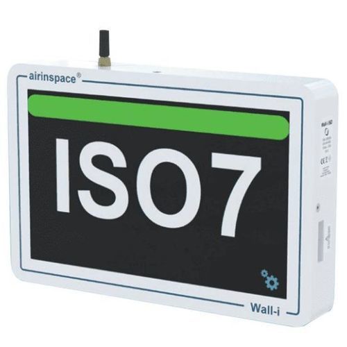 Sistema di monitoraggio per ospedali - Wall-i ISO - airinspace - di qualità dell'aria / da parete / in tempo reale