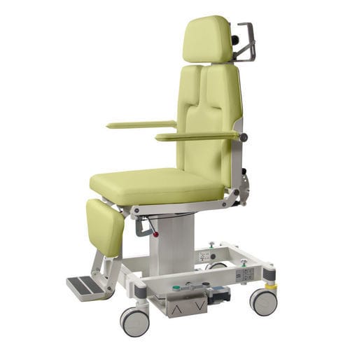 Poltrona per visita mammografica - ak 5010 MBS - Akrus GmbH & Co.KG - elettrica / ad altezza regolabile / con poggiagambe