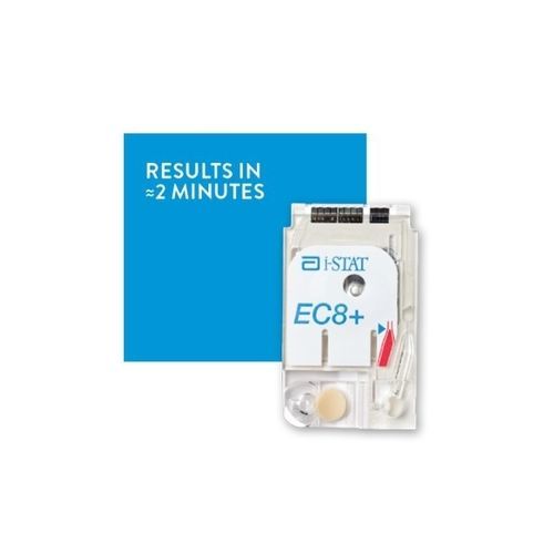 Kit di test per chimica clinica - i-STAT EC8+ - Abbott - di ematocrito / di sangue / di sangue totale