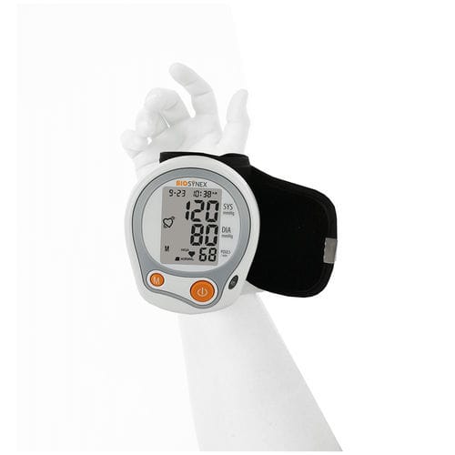 Sfigmomanometro elettronico palmare - 0081N - BIOSYNEX - oscillometrico / per polso