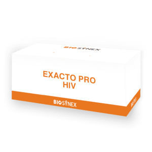 Kit di test per malattie veneree - EXACTO® - BIOSYNEX - per anticorpi / dell'HIV / di siero