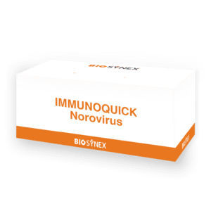Kit di test per malattie gastrointestinali - IMMUNOQUICK® - BIOSYNEX - del norovirus / per feci / a cassetta