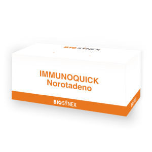 Kit di test per malattie gastrointestinali - IMMUNOQUICK® - BIOSYNEX - dell'adenovirus / del rotavirus / del norovirus
