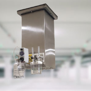 Colonnina di distribuzione a soffitto - Allied Healthcare Products - per terapia intensiva