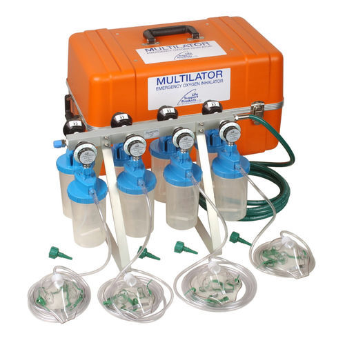 Sistema di ossigenoterapia portatile - Multilator™ - Allied Healthcare Products - con maschera di ossigeno