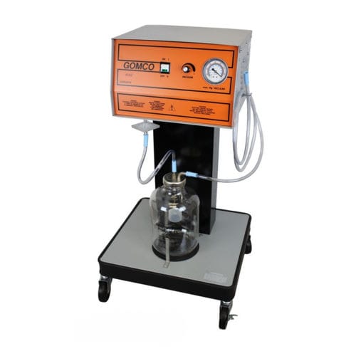 Aspiratore chirurgico elettrico - GOMCO®3020 - Allied Healthcare Products - con rotelle
