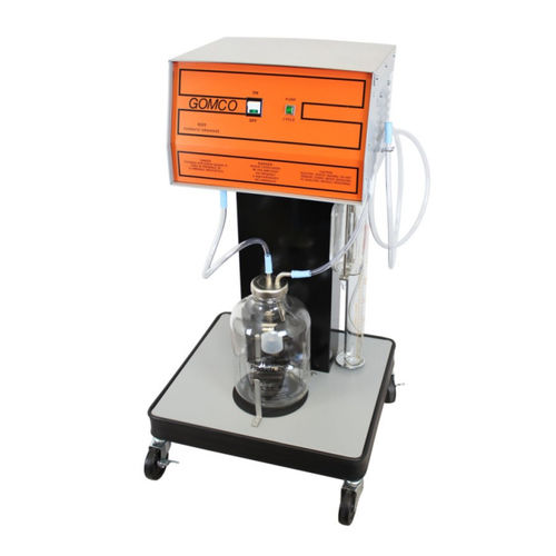 Aspiratore chirurgico elettrico - GOMCO® 6020 - Allied Healthcare Products - con rotelle