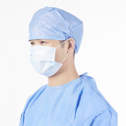 Mascherina chirurgica EN14683 - Allmed Medical Products   - standard ASTM / per adulti / scatola da 10 pezzi