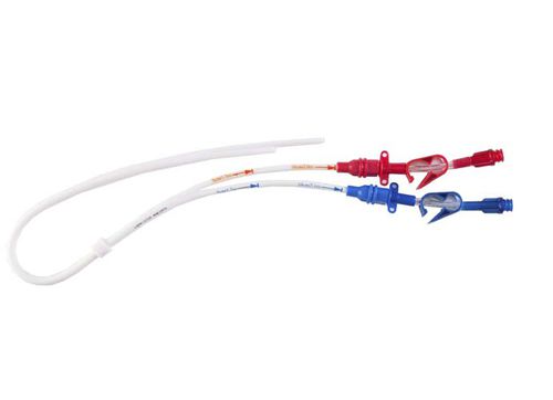 Catetere per perfusione endovenosa - Permthane X - Amecath - venoso centrale / a doppio lume