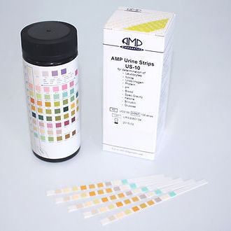 Striscia analitica per analisi di urina - AMEDA Labordiagnostik   - di pH / di glucosio / di proteine