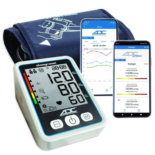 Sfigmomanometro elettronico automatico - 6024N - American Diagnostic  - con connessione wireless / Bluetooth / con bracciale adulti