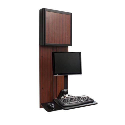 Workstation medica - Albatross - Amico - per computer portatile / da parete