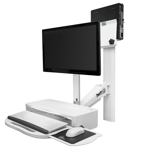 Braccio di supporto inclinabile - Falcon Combo - Amico - girevole / per monitor / medico