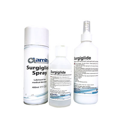 Disinfettante per strumenti chirurgici - SURGIGLIDE - Amity International - liquido / 500 mL / 250 mL