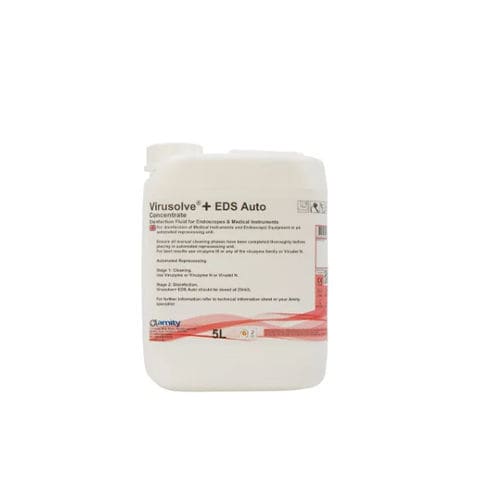 Disinfettante per strumenti chirurgici - VIRUSOLVE+ EDS AUTO - Amity International - per endoscopi / liquido / 5000 ml