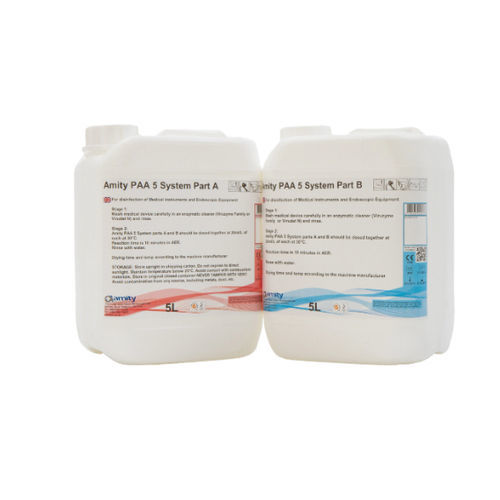 Disinfettante per endoscopi - PAA 5 - Amity International - liquido / 5000 ml / a base di acido peracetico