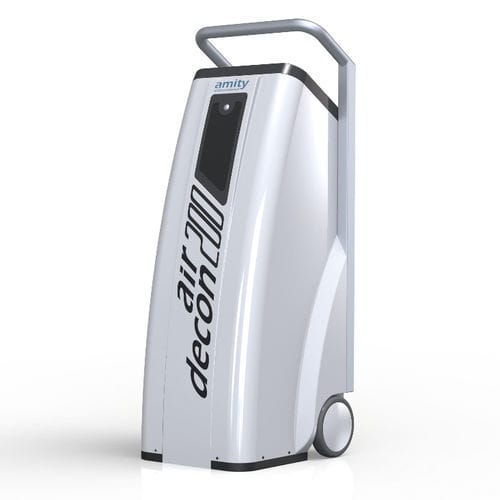 Sistema di disinfezione a nebulizzazione secca - AIRDECON 200  - Amity International - mobile / automatizzato