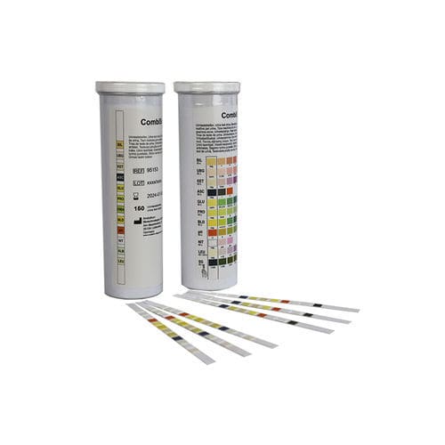 Striscia analitica per analisi di urina - CombiScreen® Auto ACR - Analyticon Biotechnologies GmbH - per microalbumina / di creatinina / per metaboliti urinari