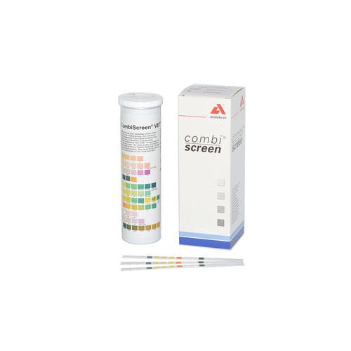 Striscia analitica multiparametrica - CombiScreen® VET - Analyticon Biotechnologies GmbH - veterinaria / per animali / per urina