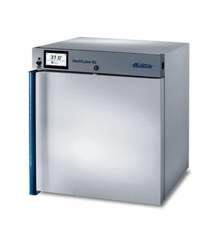 Incubatore da laboratorio a convezione naturale - HettCube 60 - Andreas HETTICH GmbH & Co.KG - microbiologico / 1 porta