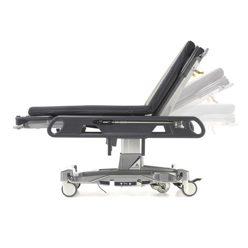 Barella con carrello passamalati - QA3™ - Anetic Aid - idraulica / ad altezza regolabile / con schienale regolabile