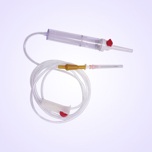 Set per trasfusione di sangue - TT series - Angiplast   - in polivinilcloruro (PVC) / con camera di gocciolamento / con rubinetto