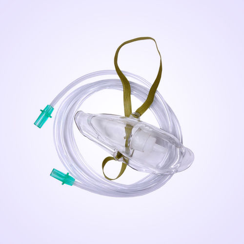 Maschera per ossigenoterapia trasparente - AS-05 series - Angiplast   - regolabile