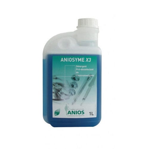 Disinfettante per endoscopi - ANIOSYME X3 - ANIOS Laboratoires  - per strumenti chirurgici / liquido / 1000 ml