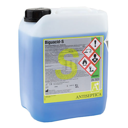 Disinfettante per pavimenti e altre superfici - BIGUACID S - ANTISEPTICA - liquido / 5000 ml