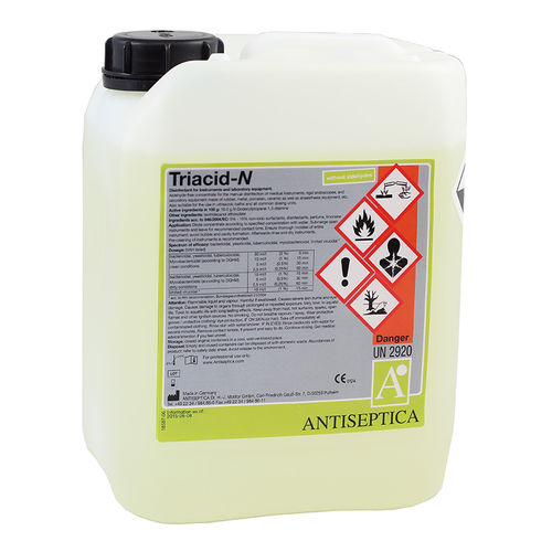 Disinfettante per strumenti chirurgici - TRIACID-N - ANTISEPTICA - liquido / 5000 ml