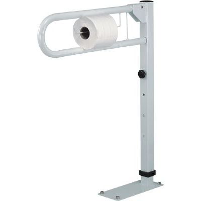 Barra di appoggio per WC - APC-20104 - Apex Health Care - ad altezza regolabile / a pavimento