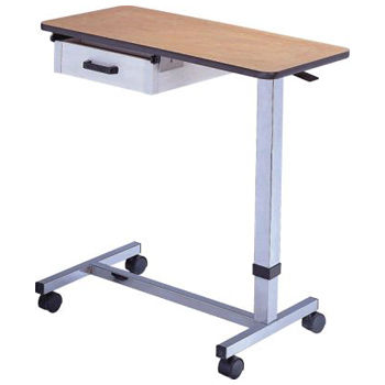 Tavolino servitore con rotelle - APC-10218 - Apex Health Care - ad altezza regolabile