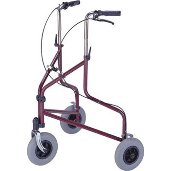 Deambulatore rollator a 3 ruote - APC-30131 - Apex Health Care - telaio in acciaio / pieghevole