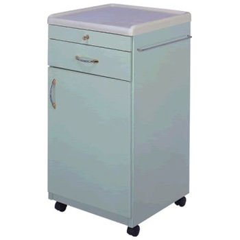Comodino con rotelle - APC-8035 - Apex Health Care - modulare / con cassetti / con armadietto
