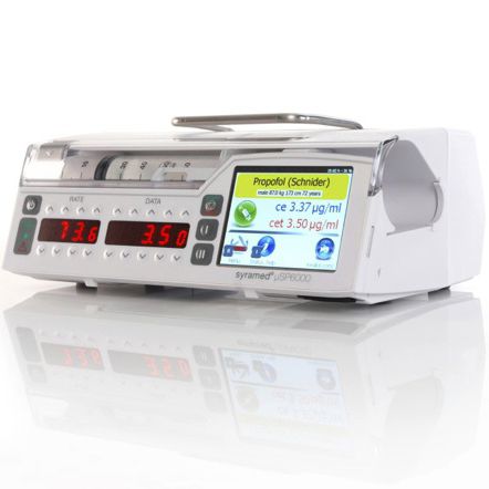 Pompa-siringa a 1 via - Syramed®µSP6000  - Arcomed AG Medical Systems - PCA