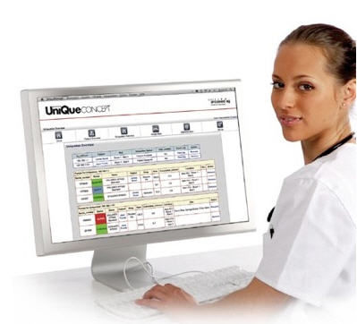 Sistema di gestione dati del paziente - UniQueCONCEPT™ - Arcomed AG Medical Systems - per ospedale / per perfusione