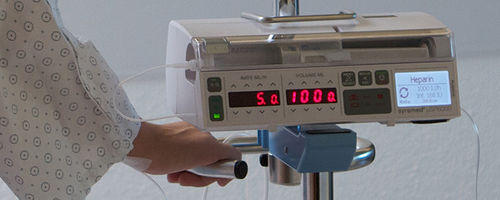 Pompa di perfusione a 1 via - Syramed®µSP6000 Premium  - Arcomed AG Medical Systems - di emergenza