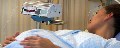 Pompa-siringa a 1 via - Syramed®µSP6000 P - Arcomed AG Medical Systems - PCA