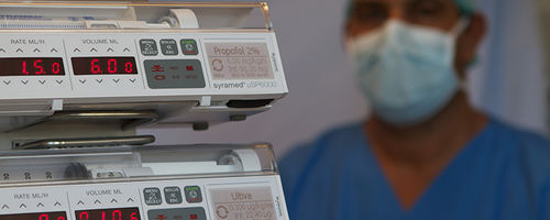 Pompa-siringa per anestesia - Volumed®µVP7000 Premium - Arcomed AG Medical Systems - a 1 via / TIVA