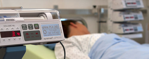 Pompa-siringa a 1 via - Volumed®µVP7000 Premium - Arcomed AG Medical Systems - PCA