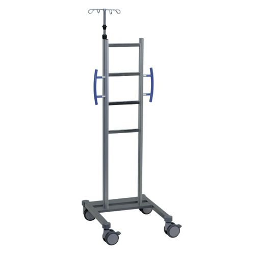 Asta portaflebo con rotelle - Caddy Move - Arcomed AG Medical Systems - 4 ganci / telescopica