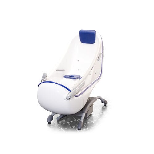 Vasca da bagno ospedaliera elettrica - Parker - Arjo - regolabile in altezza / con sportello / Snoezelen