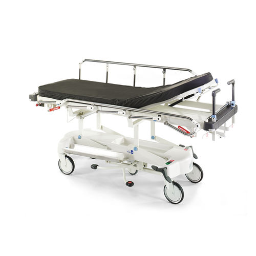 Barella con carrello da trasporto - Lifeguard® 20 - Arjo - per convalescenza / idropneumatica / ad altezza regolabile